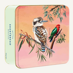 VPC Shortbread Tin - Aussie Birds Kookaburra