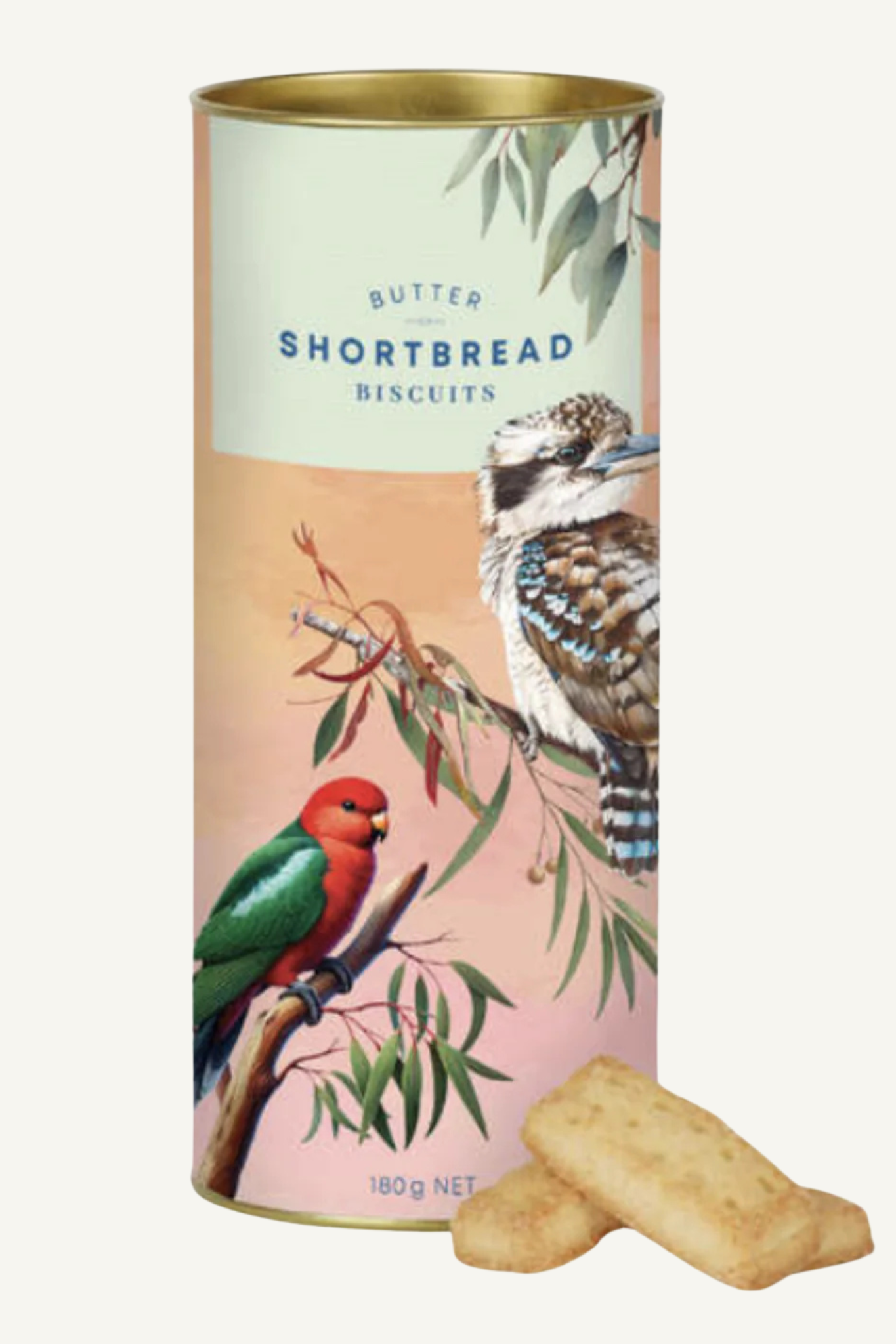 Shortbread Tube - Kookaburra