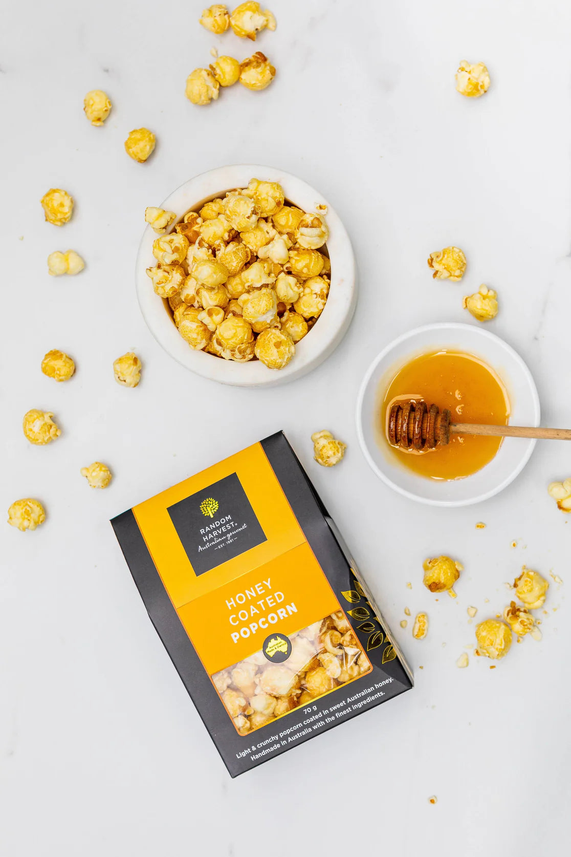 Honey Coated Popcorn