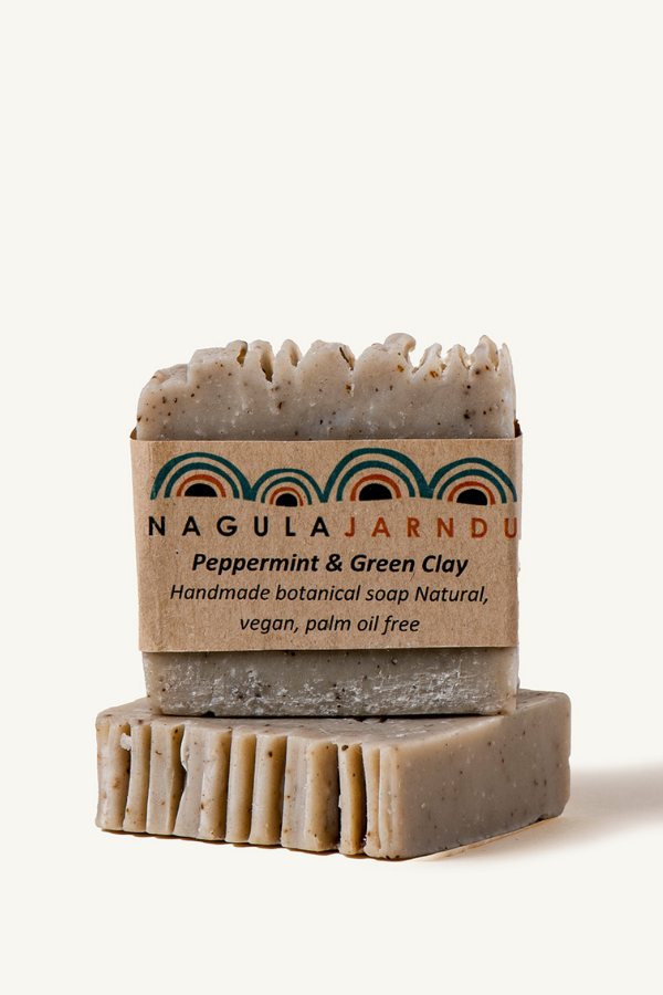 Nagula Jarndu Peppermint & Green Clay Bush Soap - Kakadu-Plum-Co
