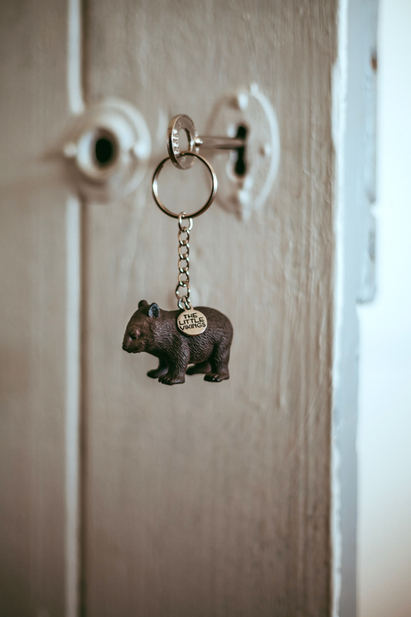 The Little Vikings Animal Keyring