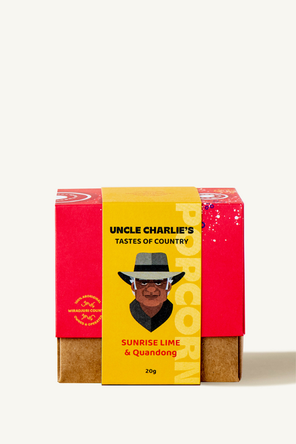 Uncle Charlie's Popcorn - Sunrise Lime & Quandong