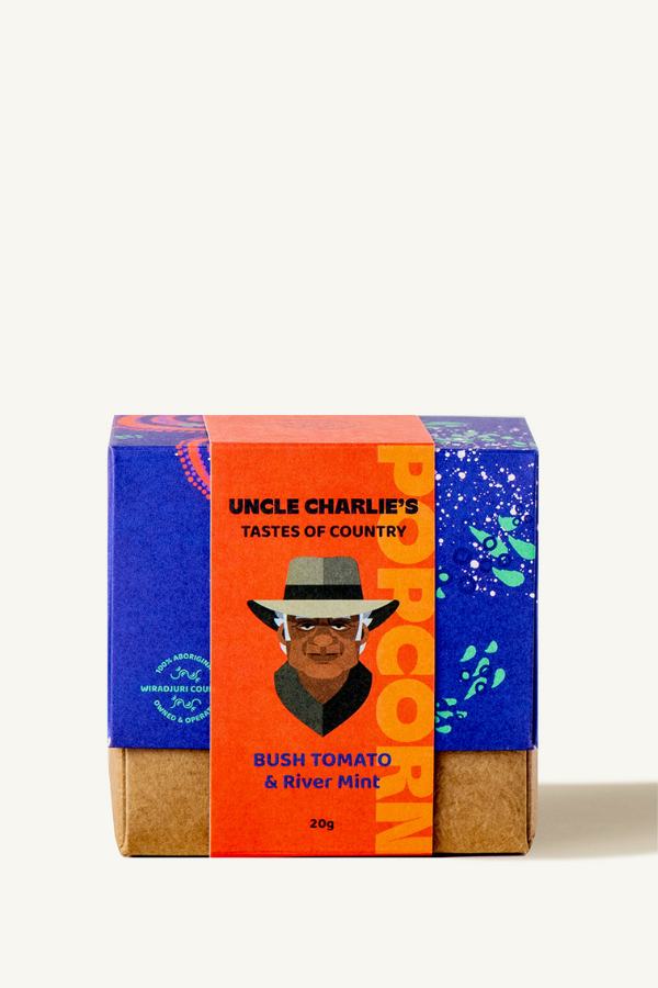 Uncle Charlie's Popcorn - Bush Tomato & River Mint