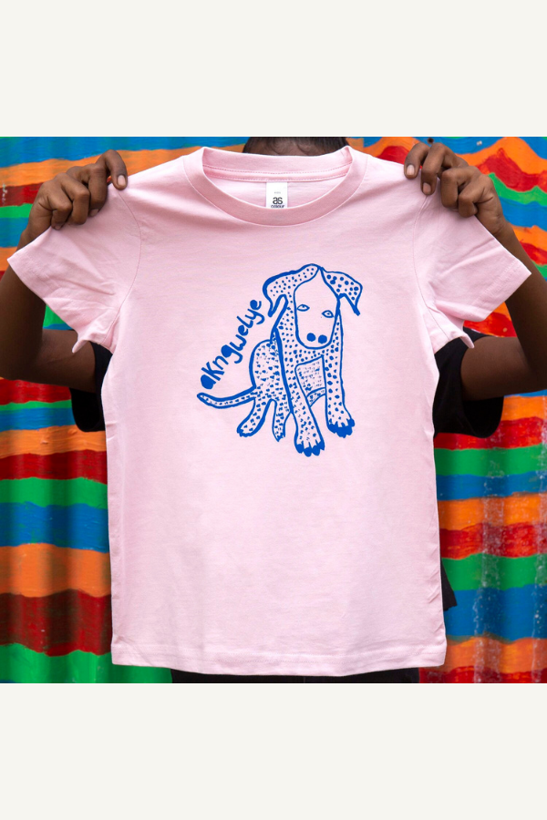 Akngwelye Kids t-shirt {pink}
