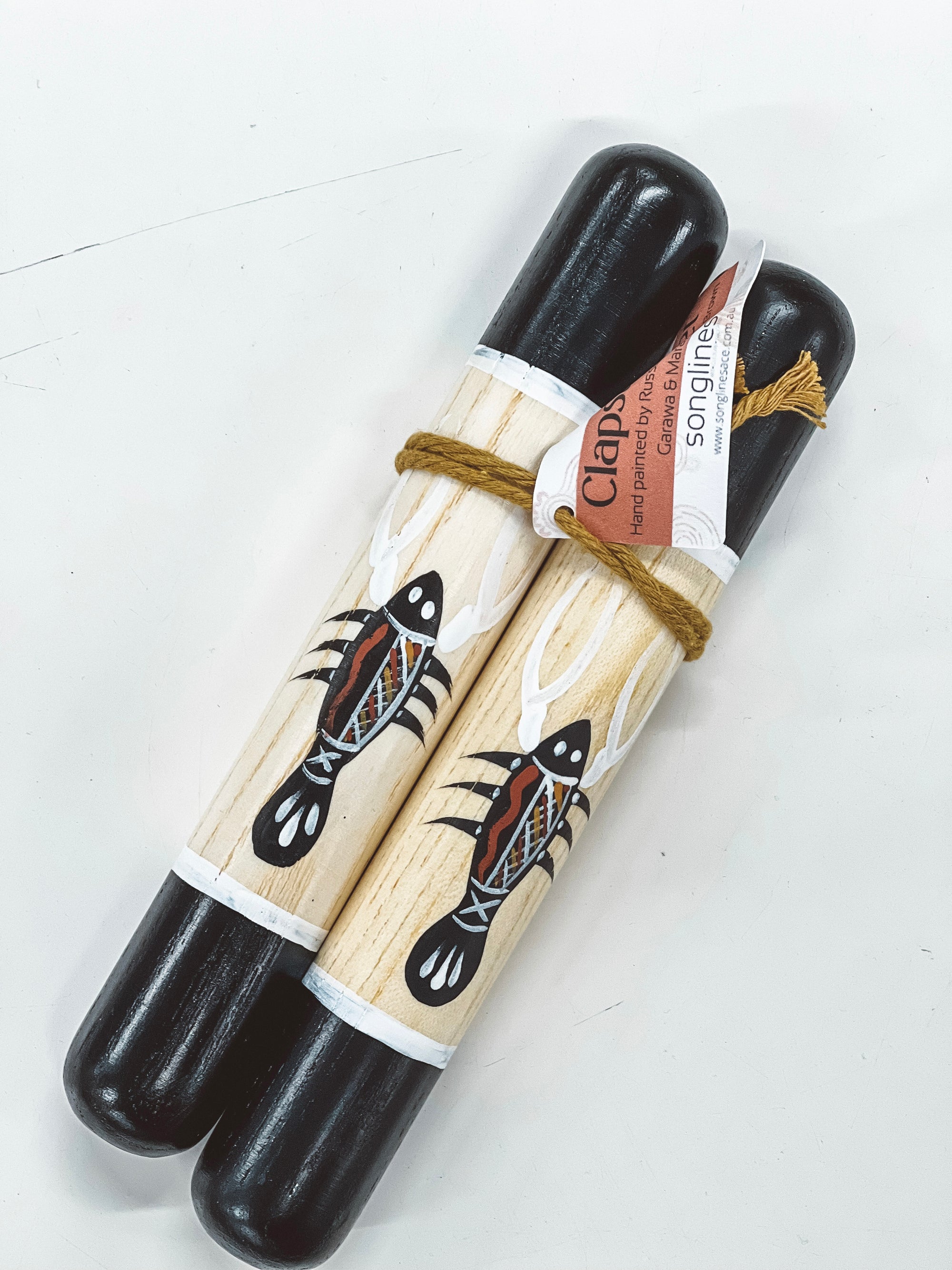 Aboriginal Songline Clapsticks