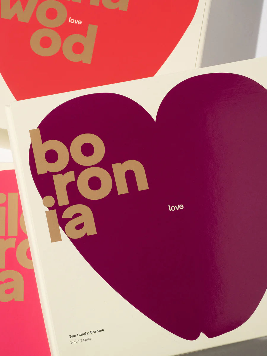 Limited Edition 'LOVE' Two Hands: Boronia