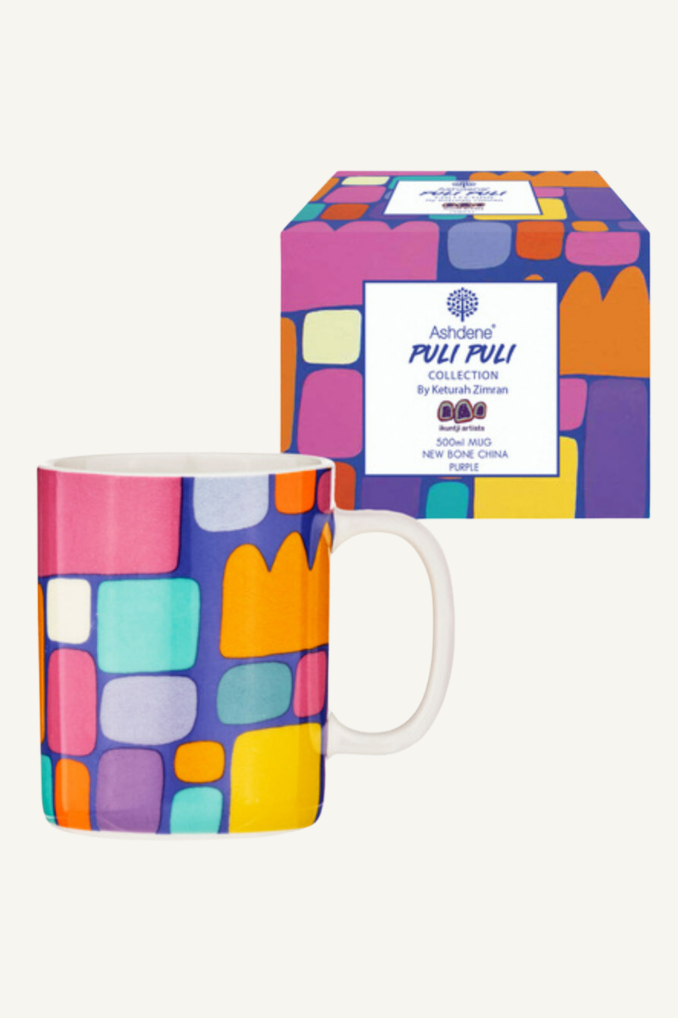 Puli Puli Mug - Purple