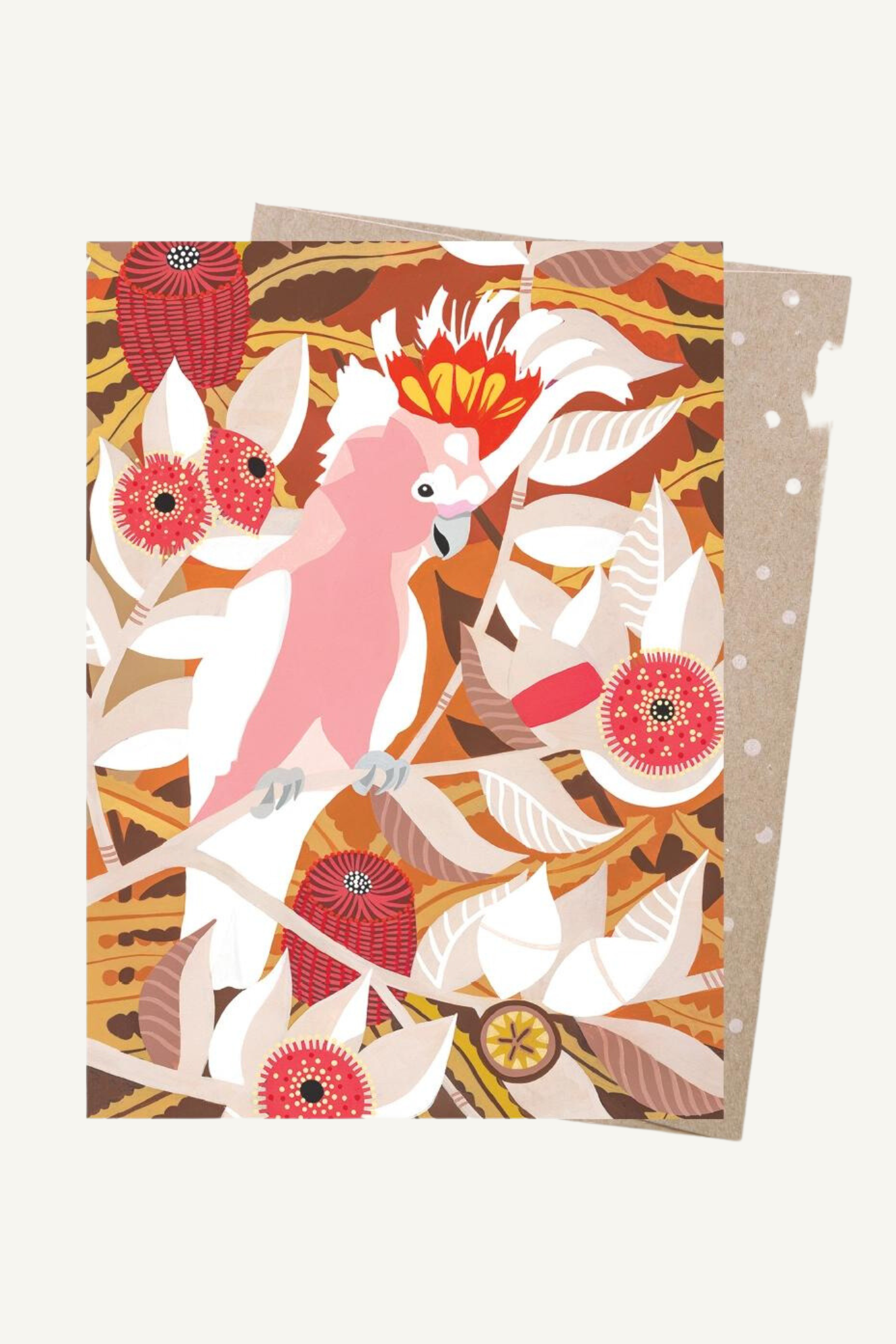 Greeting Card - Major Mitchell & Macrocarpa
