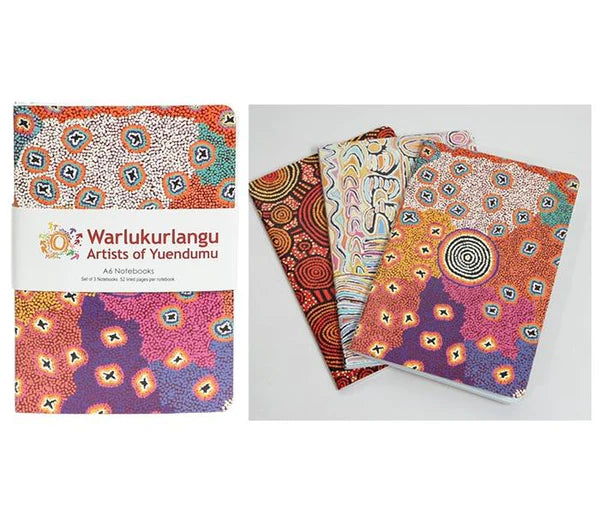 Warlu Set of 3 Notebooks